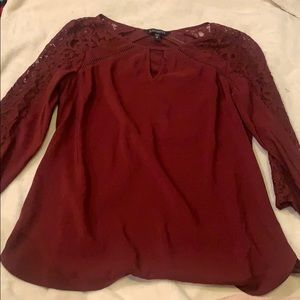 Maroon Express Blouse